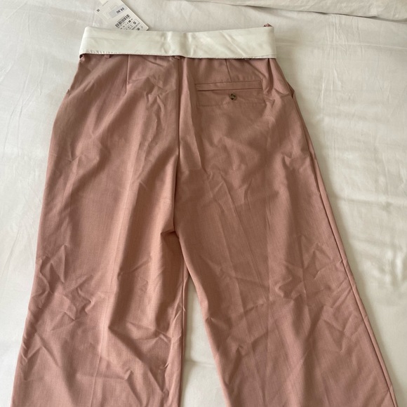 Zara Fold Over Waist Trousers - Picture 5 of 6